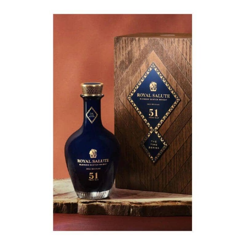 Chivas Regal Royal Salute The Time Series 51 Year Old 2021 Release Blended Scotch Whisky