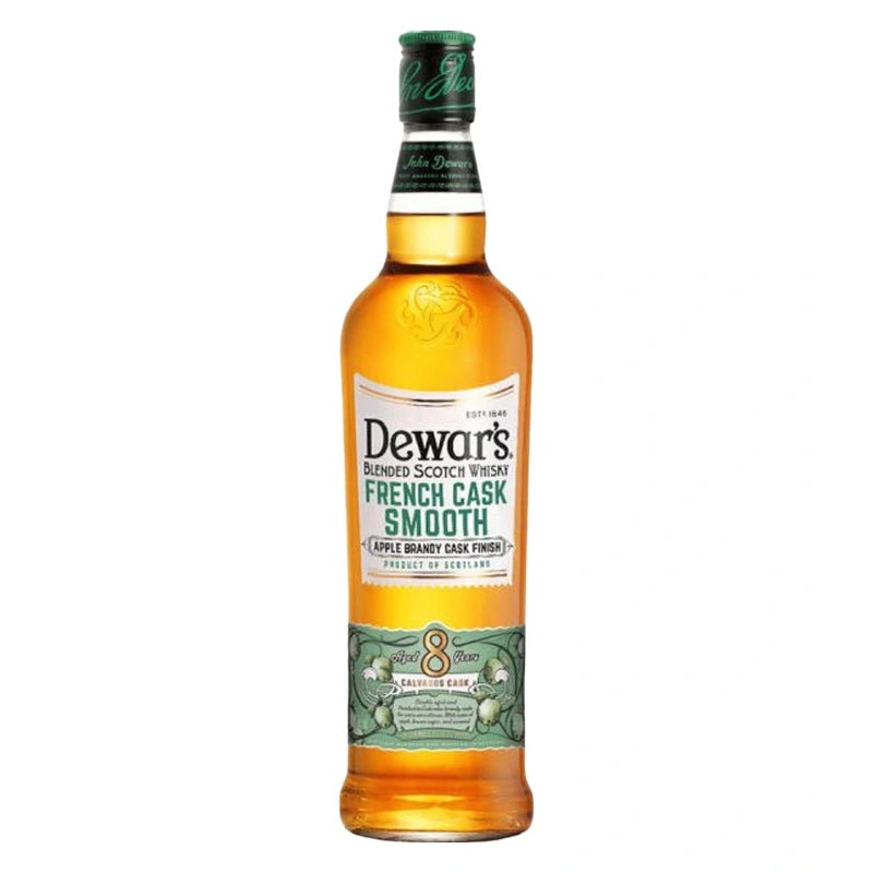 Dewars 8 Year French Smooth Apple Brandy Cask Finish Scotch Whisky 750mL