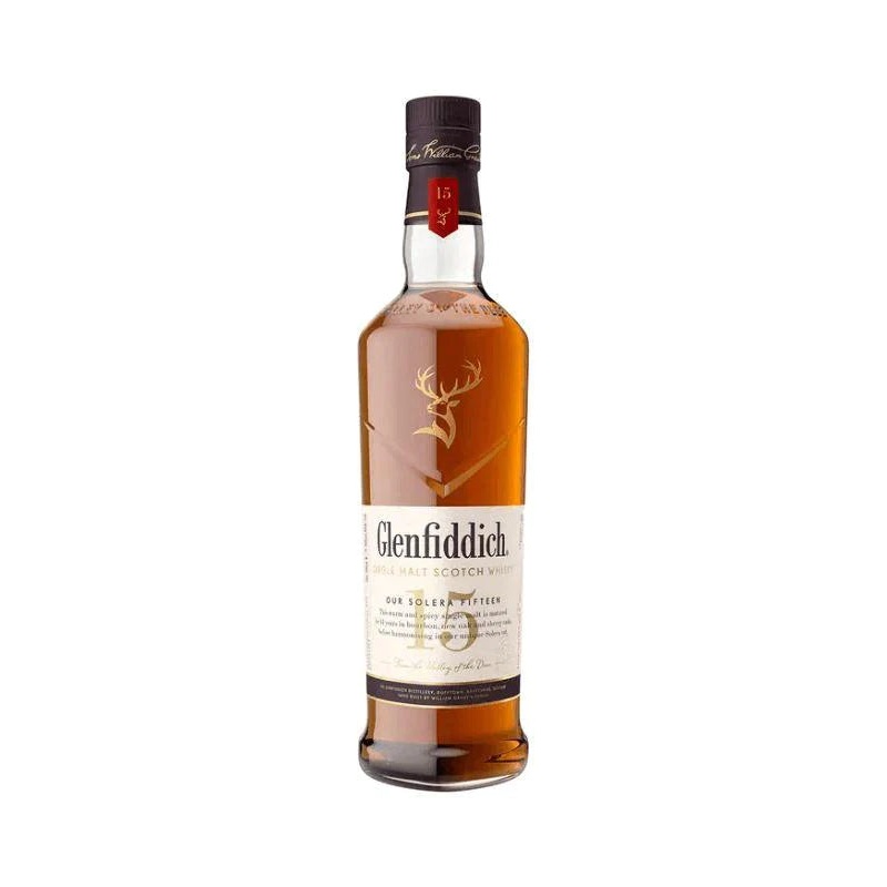 Glenfiddich 15 Year Old Solera Reserve Single Malt Scotch Whisky 1L