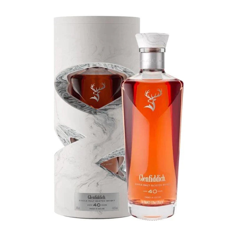 Glenfiddich Cumulative Time 40 Year Old Scotch Whisky 750mL
