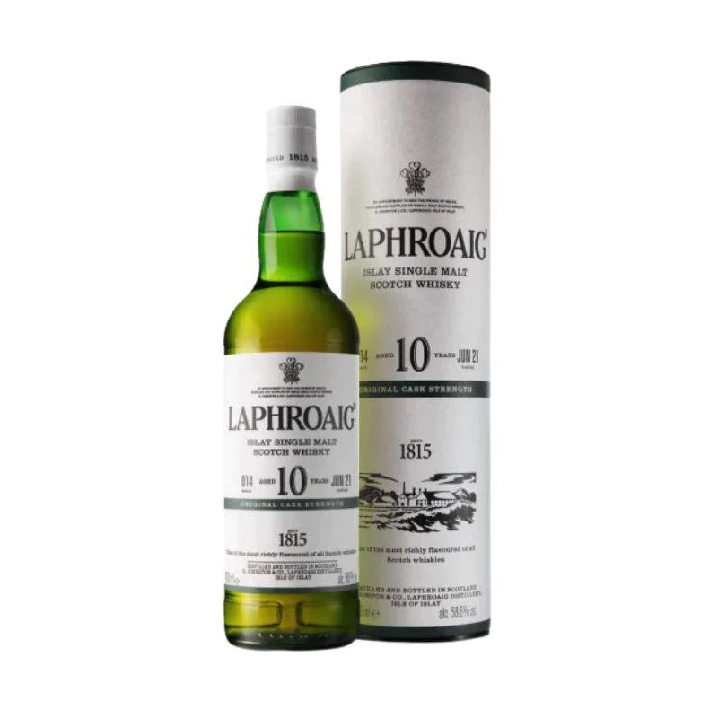 Laphroaig 10 Year Old Cask Strength Scotch Whisky Batch 14 117.2 Proof 750mL