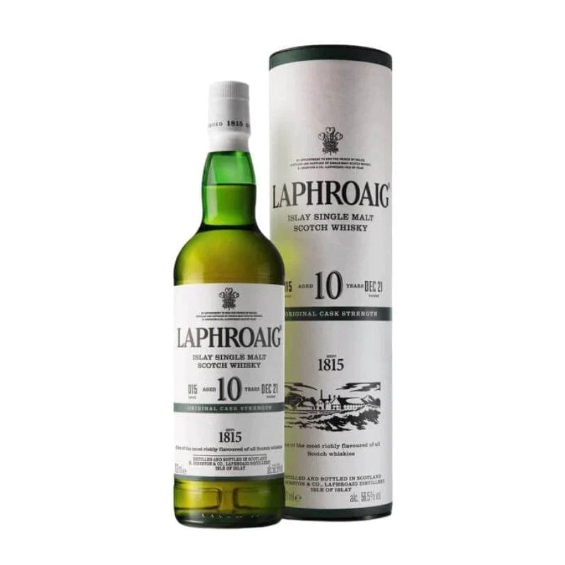 Laphroaig 10 Year Old Cask Strength Scotch Whisky Batch 15 113 Proof 750mL