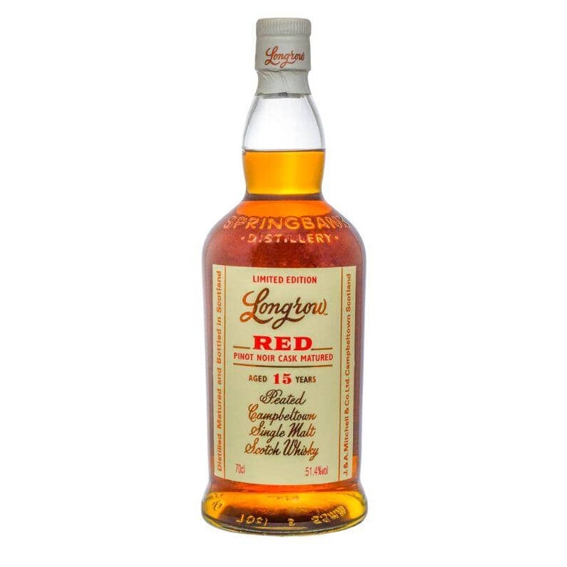 Longrow Red 15 Year Pinot Noir Cask Matured Limited Edition Scotch 750mL
