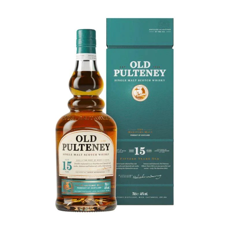 Old Pulteney 15 Years Old Scotch Whiskey 750mL