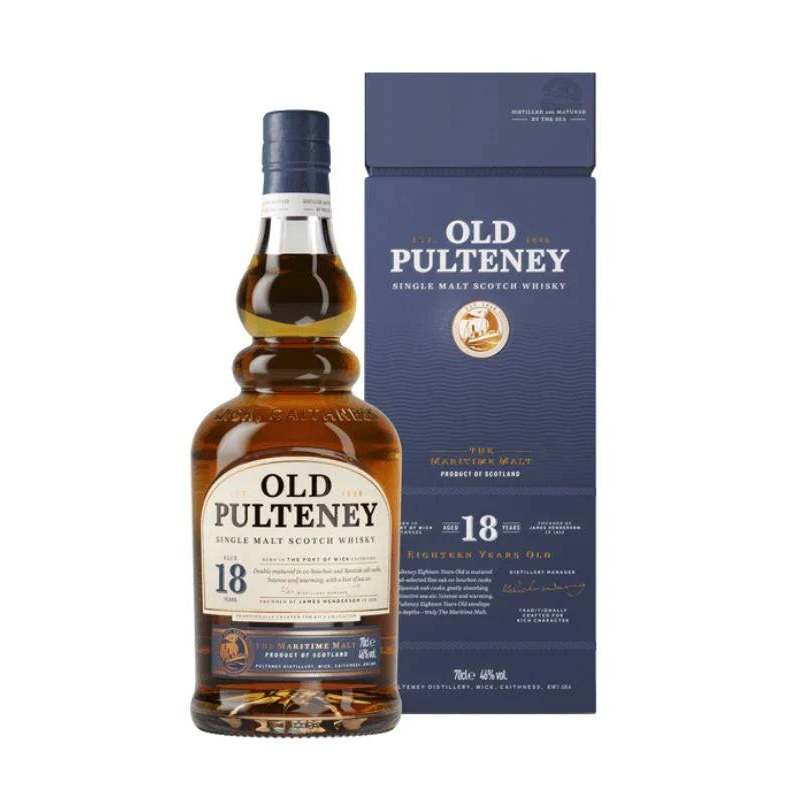 Old Pulteney 18 Years Old Scotch Whiskey 750mL