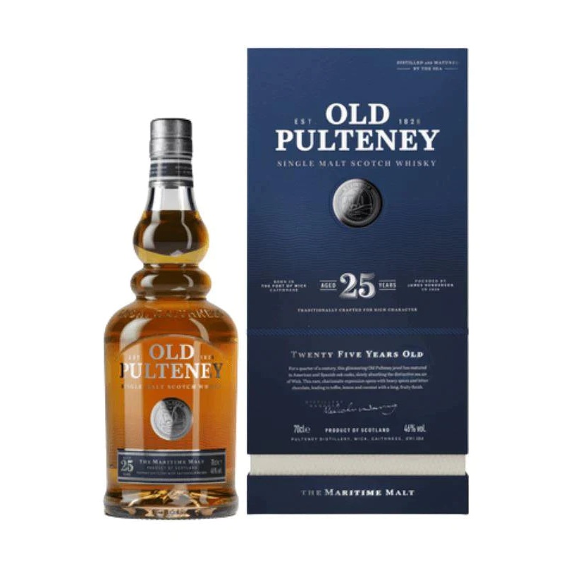 Old Pulteney 25 Years Old Scotch Whiskey