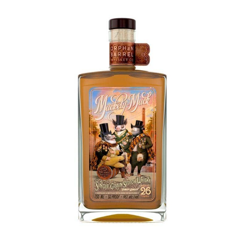 Orphan Barrel Muckety Muck 26 Years Old Single Grain Scotch Whisky 750mL