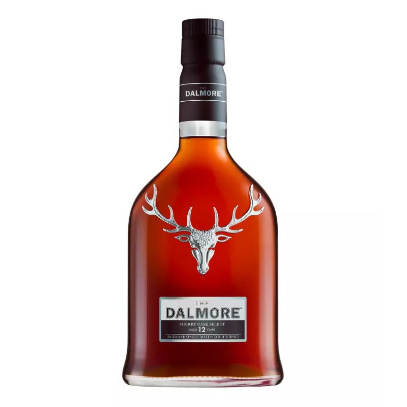 The Dalmore 12 Year Old Sherry Cask Select Scotch Whisky 750mL