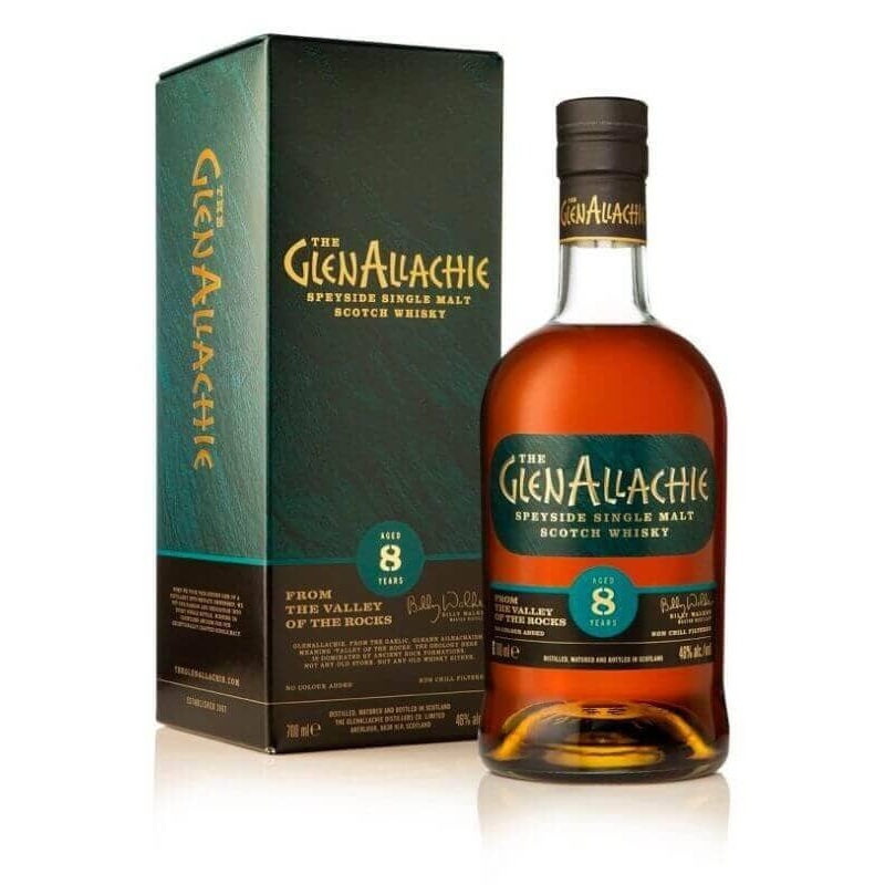 The GlenAllachie 8 year Single Malt Scotch Whisky 750mL