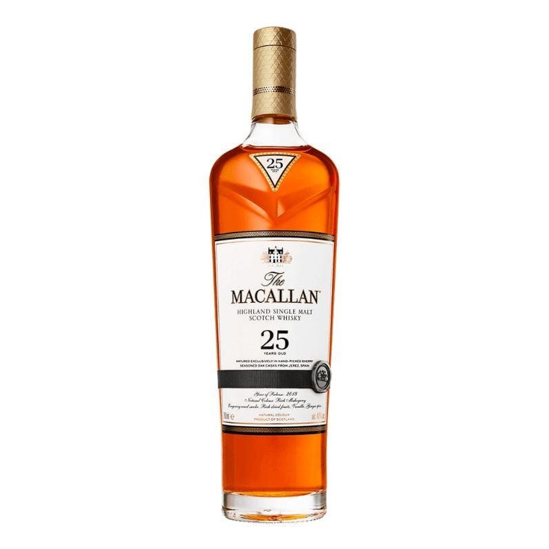 The Macallan 25 Year Old Sherry Oak 750mL
