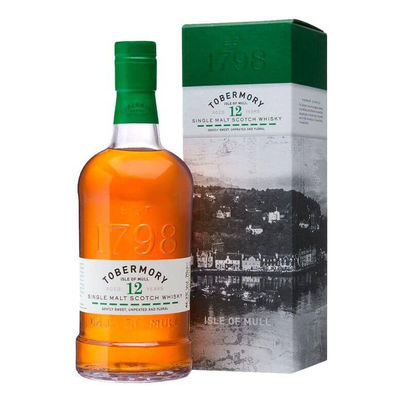 Tobermory 12 year Single Malt Scotch Whisky 750mL