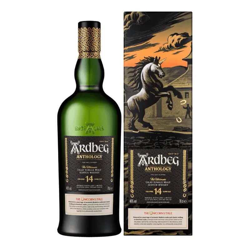 Ardbeg Anthology 14 Year Islay Single Malt Scotch Whisky 750mL