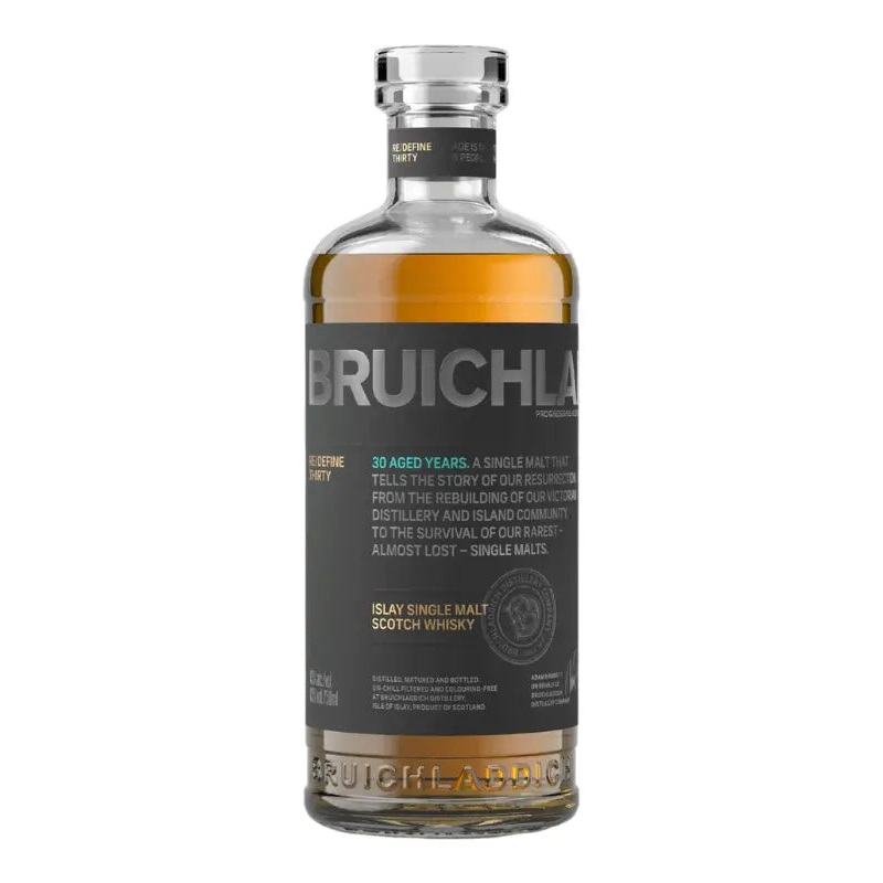 Bruichladdich 30 Year Islay Single Malt Scotch 750mL