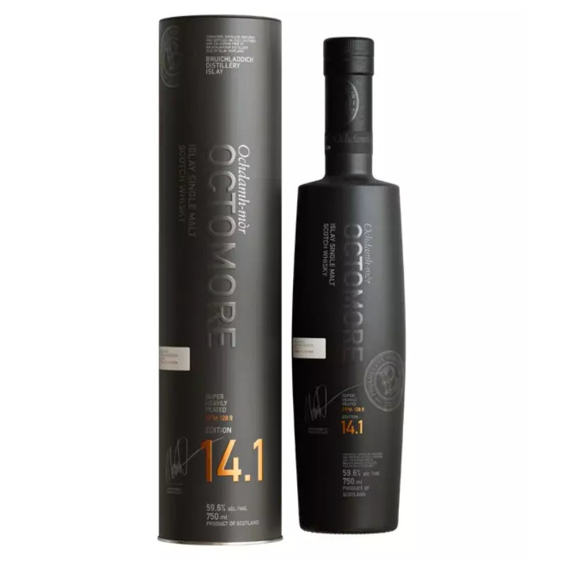 Bruichladdich Octomore Edition 14.1 Single Malt Scotch 750mL