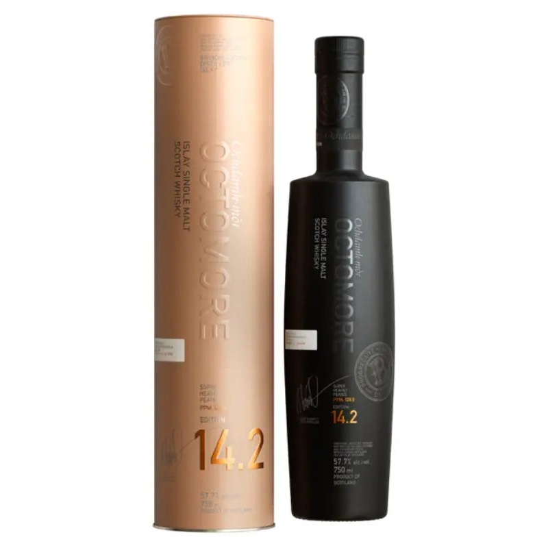 Bruichladdich Octomore Edition 14.2 Single Malt Scotch 750mL