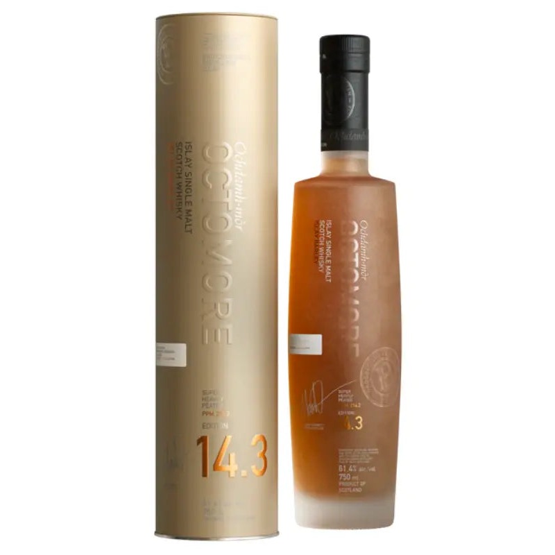 Bruichladdich Octomore Edition 14.3 Single Malt Scotch 750mL
