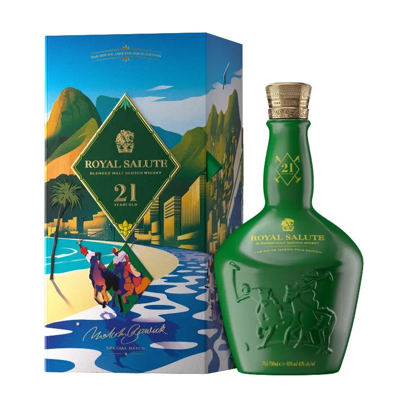 Chivas Royal Salute 21 Year Rio de Janeiro Polo Edition Scotch Whisky 700mL