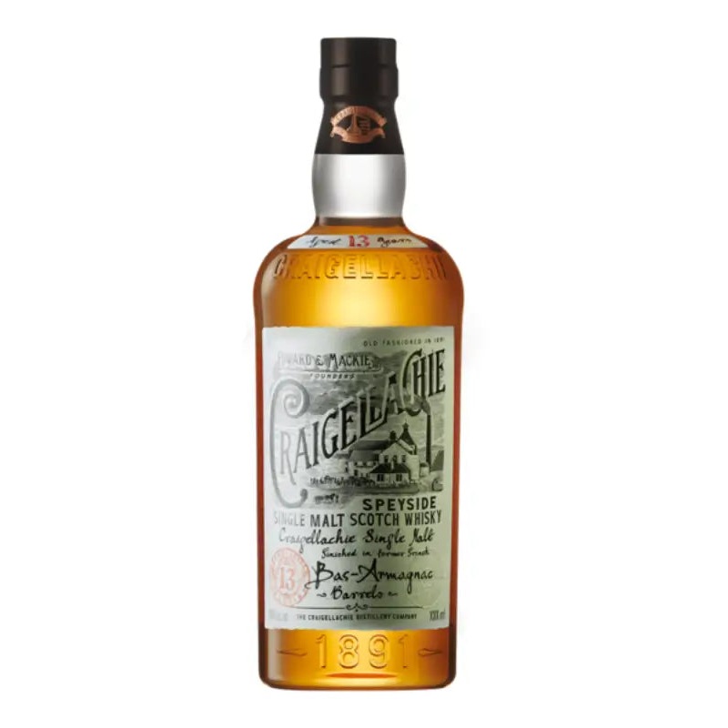 Craigellachie 13 Year Old Armagnac Cask Single Malt Scotch Whiskey 750mL