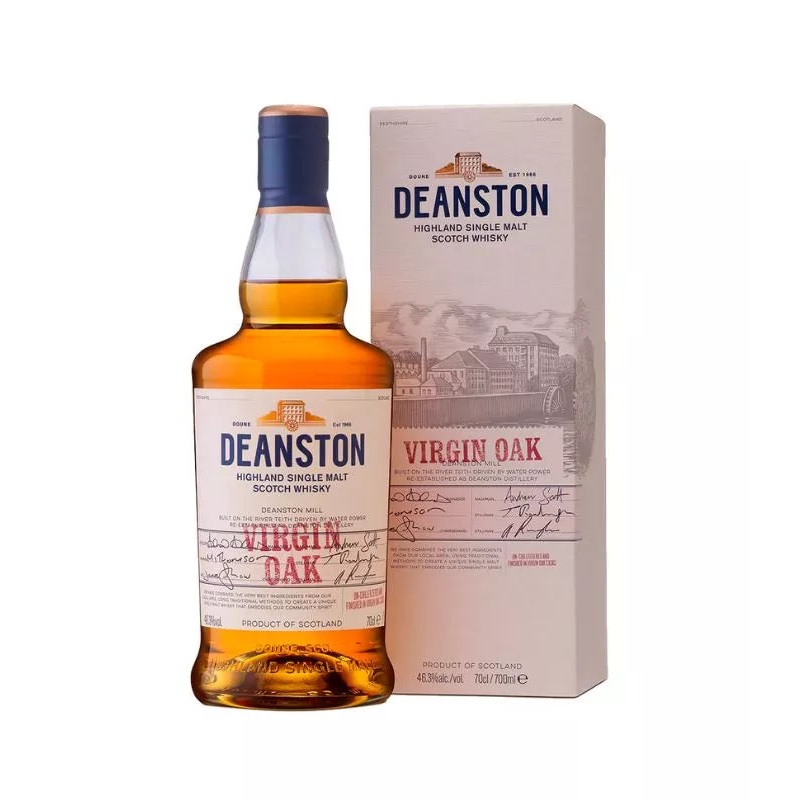 Deanston Virgin Oak Single Malt Scotch Whisky 750mL