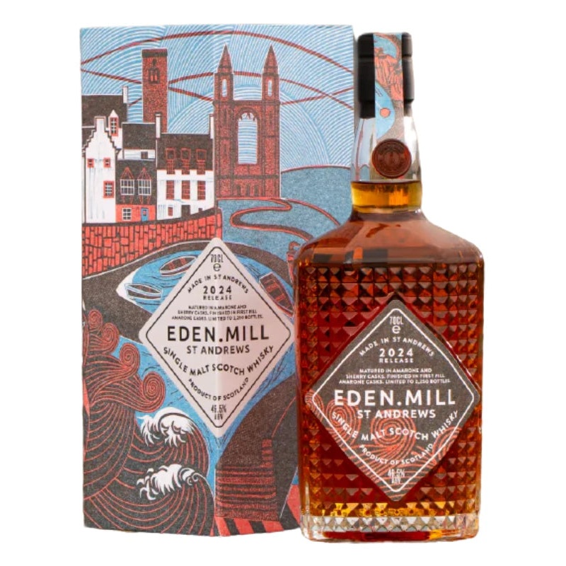 Eden Mill Art of Saint Andrews 2024 Single Malt Scotch Whisky 700mL