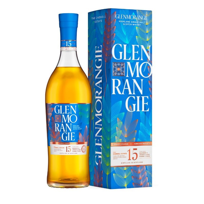 Glenmorangie The Cadboll 15 Yera Estate Highland Single Malt Scotch Whisky 2023 Release 750mL