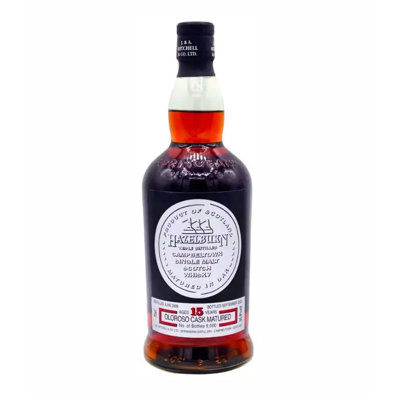 Hazelburn 15 Year Old Oloroso Cask Matured 2023 Release 700mL