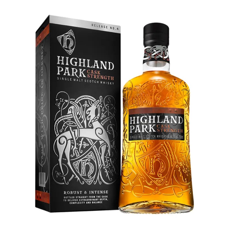 Highland Park Cask Strength Release NO. 4 Scotch Whisky 750mL