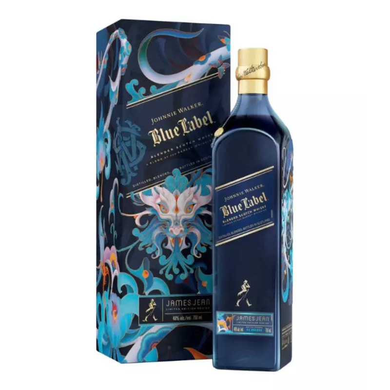 Johnnie Walker Blue Label Year of the Wood Dragon by James Jean 750mL