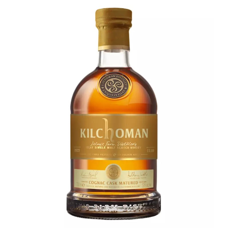 Kilchoman Cognac Cask Islay Single Malt Scotch 2023 Edition 750mL