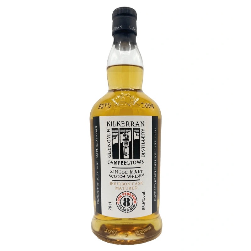 Kilkerran 8 Year Bourbon Cask Matured Cask Strength Scotch Whisky