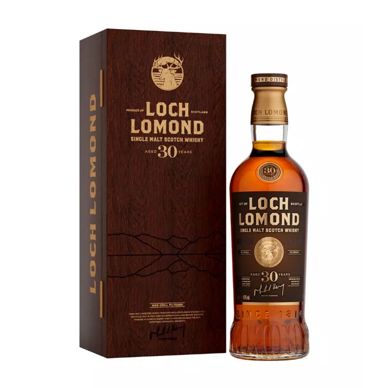 Loch Lomond 30 Year Old Single Malt Scotch Whisky 750mL