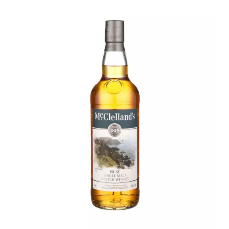 Mcclelland's Islay Single Malt Scotch Whisky 750mL