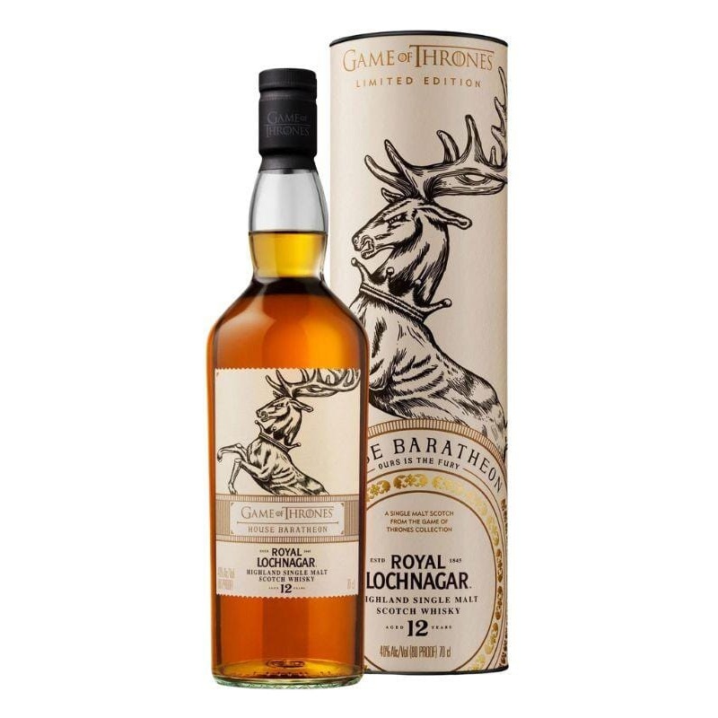 Royal Lochnagar 12 Year Game of Thrones House Baratheon Scotch Whisky 750mL