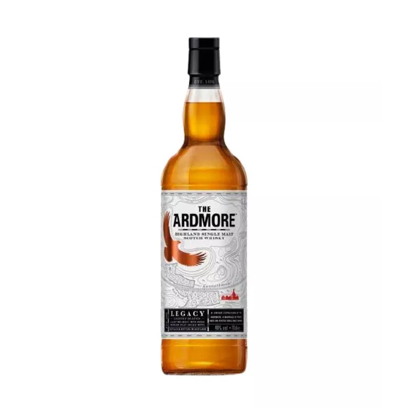 The Ardmore Legacy Lightly Peated Scotch Whisky 750mL