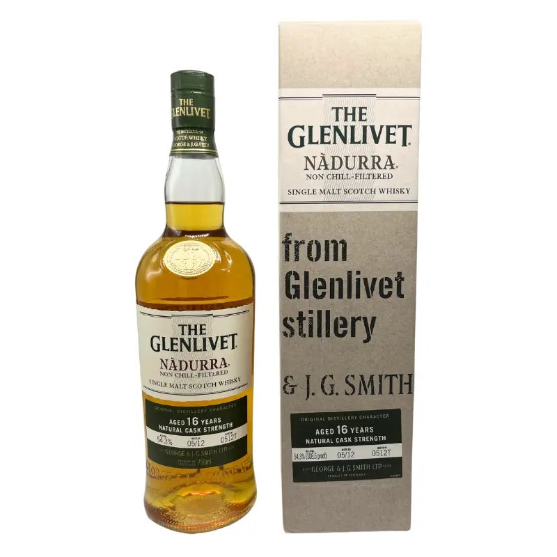 The Glenlivet 16 Year Nadurra Cask Strength Scotch Whisky 2012