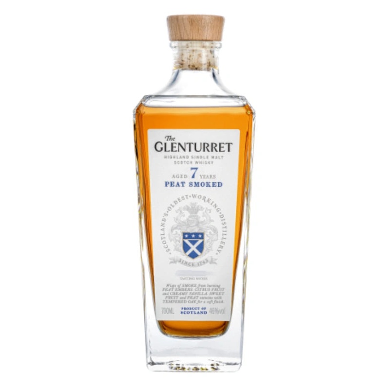 The Glenturret 7 Year Peat Smoked Single Malt Scotch Whisky