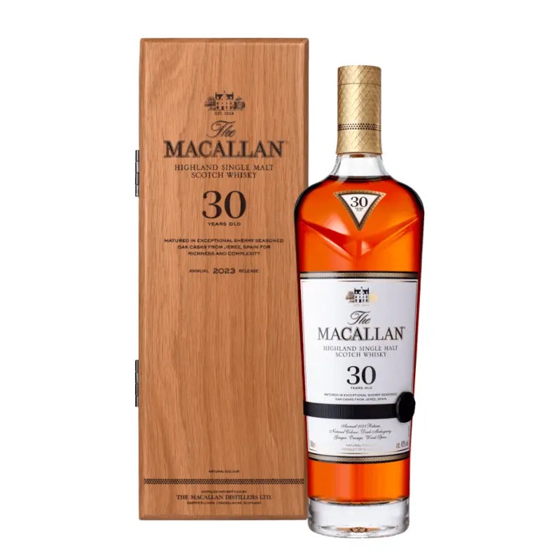 The Macallan 30 Year Old Sherry Oak 2023 Release 750mL