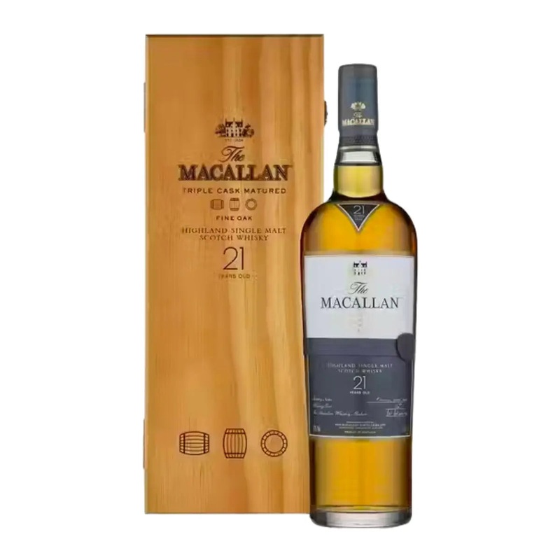 The Macallan Fine Oak 21 Year Old Scotch Whisky 750mL
