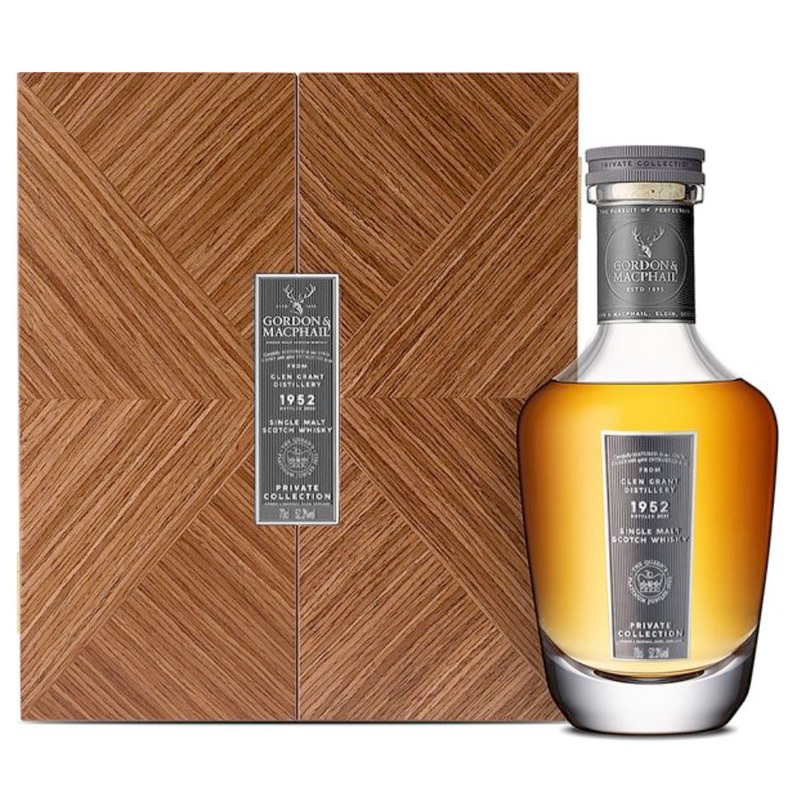 Gordon & Macphail Glen Grant 1952 Queens Platinum Jubilee 70 Year Old