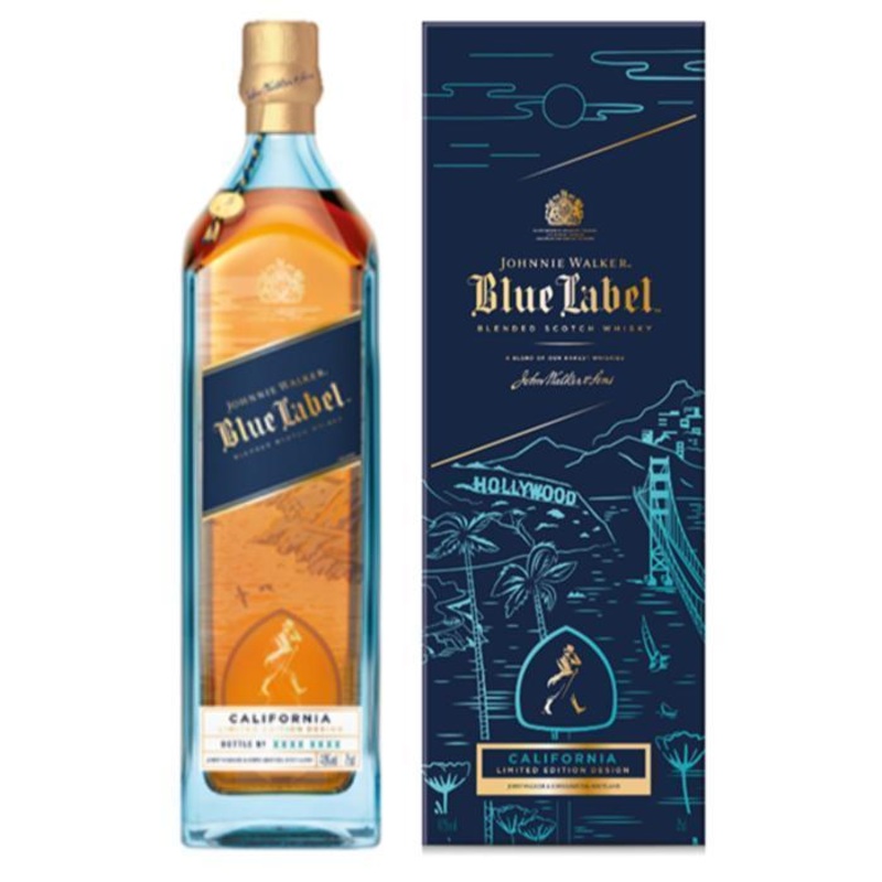 Johnnie Walker Blue Label California Limited Edition Design 2021