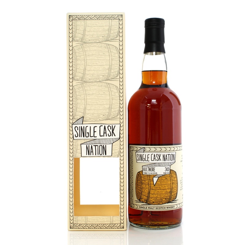 Single Cask Nation Aultmore 30 Year Old Single Malt Scotch Whisky