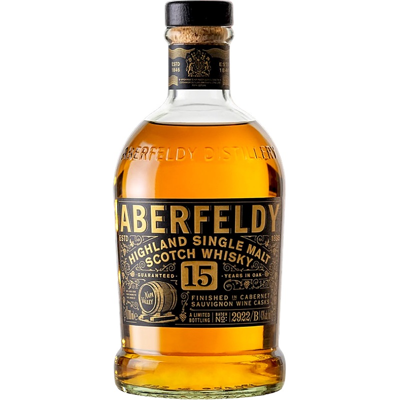 Aberfeldy Napa Valley Red Wine Cask 15 Year Whisky