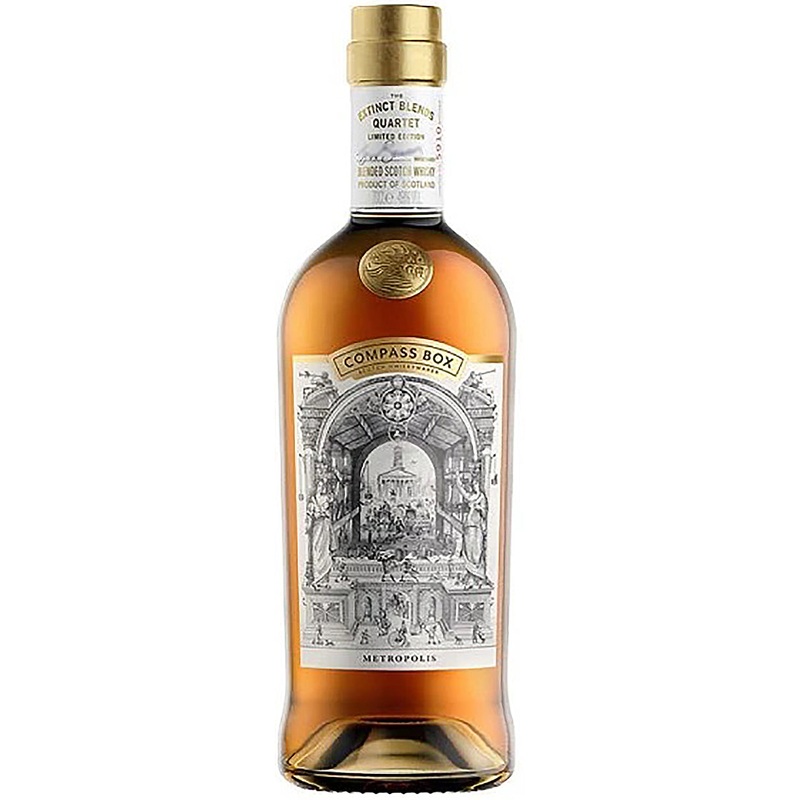 Compass Box Extinct Blends Quartet Metropolis Scotch