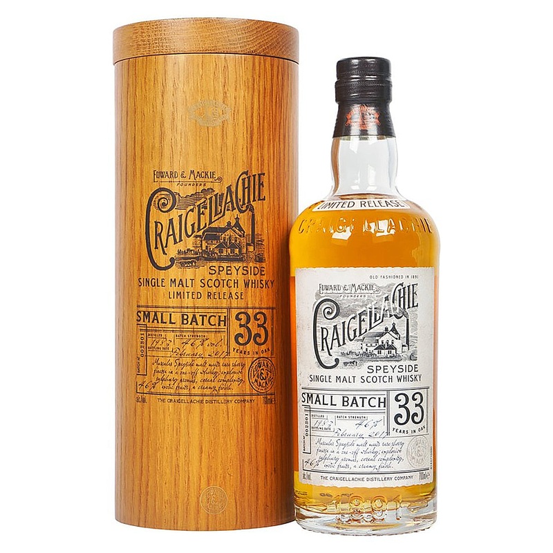 Craigellachie 33 Year Small Batch Scotch