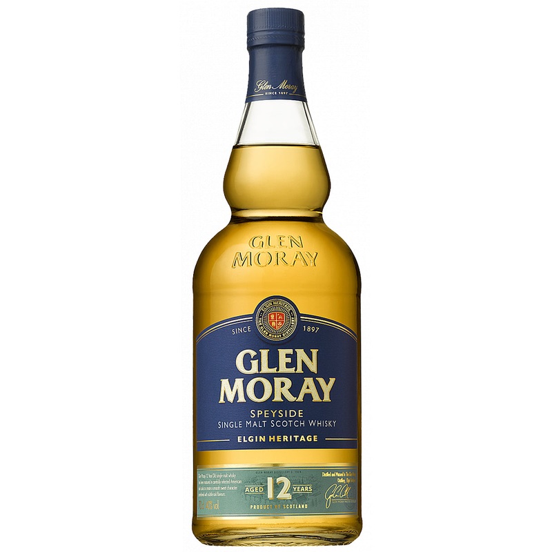 Glen Moray Heritage 12 Year Old Scotch