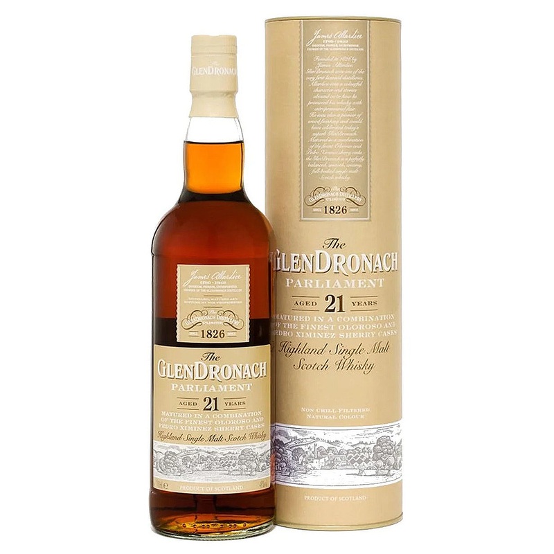 Glendronach 21 Year Old Parliament Scotch