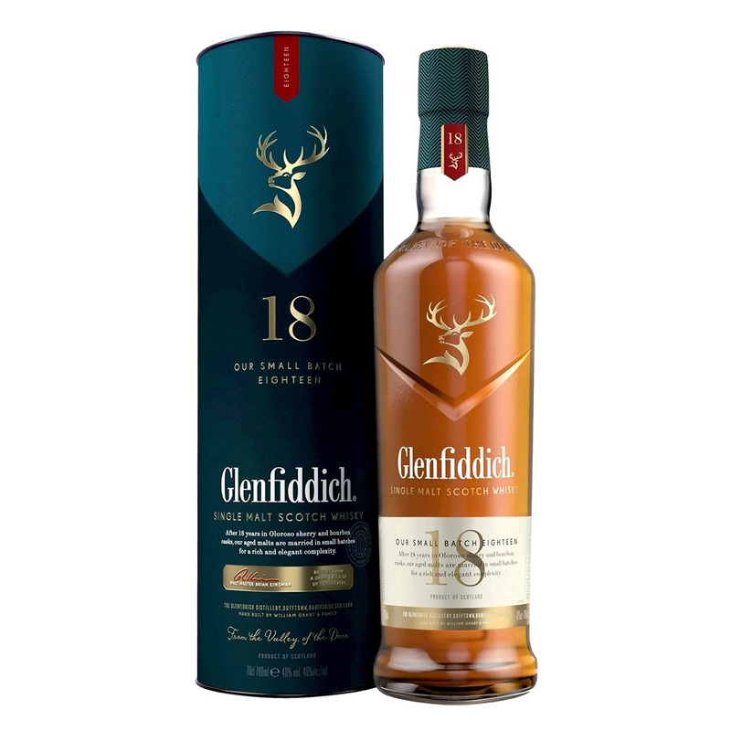 Glenfiddich 18 Year Old Single Malt Whisky
