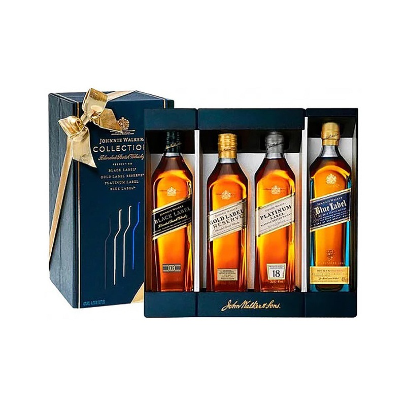 Johnnie Walker Collection Pack 200ml 4-Pack