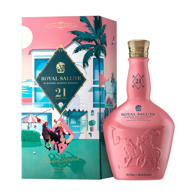 Royal Salute 21 Year Old Miami Polo Edition Scotch Whisky