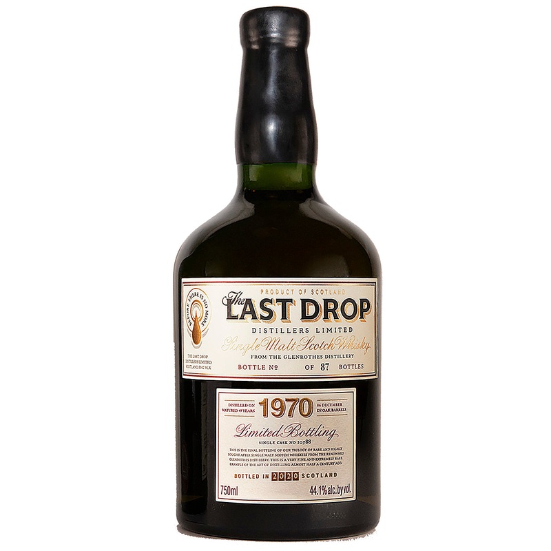 The Last Drop 1970 Glenrothes Single Malt Scotch
